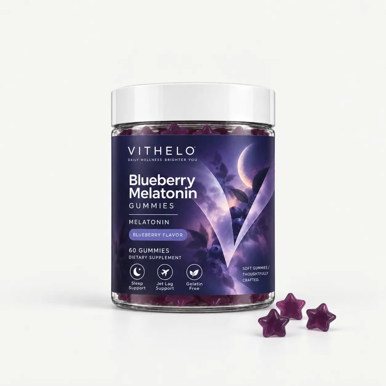 VITHELO gummies product packaging