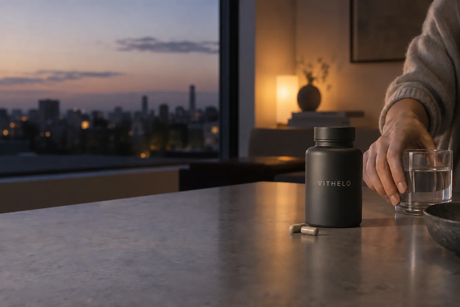 evening nutrition product-direction scene